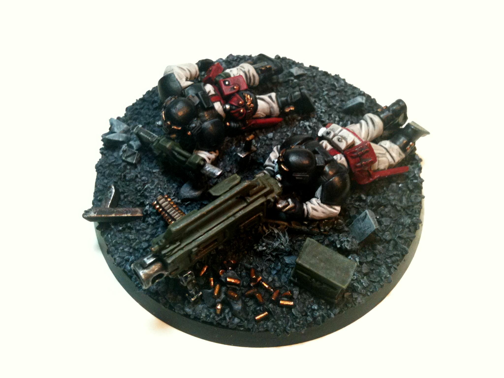 Heavy Bolter, Imperial Guard, Inquisitorial Heavy Bolter Team